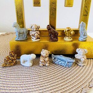 Wade Whimsies England Assorted Animal Figures - Lot of 10